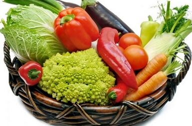قائمة الخضار لضمان فاعلية